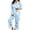 as the shows, variant on FASHOFT Christmas Pajamas for Women Set Silk Satin Xmas Print Button up Shirts and Pants 2 Piece Christmas Pjs Soft Holiday Long Sleeve Sleepwear Loungewear L