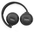 thumbnail image 6 of JBL Tune 660NC Wireless Bluetooth On-Ear Stereo Headphones with Active Noise Cancelling - Black - Voice Assistant - with Cleaning Cloth - Sold without manufacturer warranty, 6 of 7