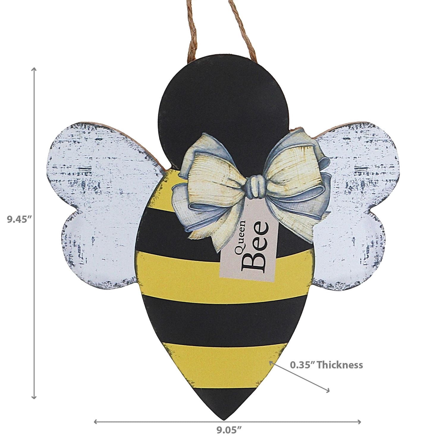 IH Casa Decor Queen Bee Wooden Wall Hanger