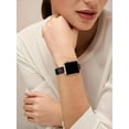 thumbnail image 6 of Posh Tech Carmen Faux Leather Band for Apple Watch, Samsung, Garmin, 20mm Band Models, 6 of 6