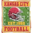thumbnail image 4 of Kansas Red City Football Fans Blanket Gifts for Men Women Throw Blanket Decor for Living Room 60''''x50'''', 4 of 6