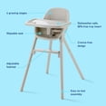thumbnail image 7 of Graco Ready2Dine DLX 4-in-1 High Chair for Baby and Toddler, Walker White, 7 of 7