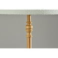 thumbnail image 3 of Adesso Rigby 59.5" 3-Way Natural Wood Floor Lamp with White Boucle Tapered Shade, 3 of 5