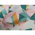 thumbnail image 5 of oneOone Cotton Cambric Light Pink Fabric Geometric Craft Projects Decor Fabric Printed By The Yard 42 Inch Wide-35, 5 of 5