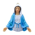 thumbnail image 2 of Escultura de pared de María, estatua de resina, regalo, imán religioso para nevera, figura colgante para boda, Navidad, Natividad, Día de la, 2 of 10