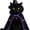 C, variant on Halloween Cat Witch Costume Cloak with Hat, Spooky Cute Black and Purple Pet Wizard Cape for Small Dogs, Adjustable Cosplay Outfit for Kitten Puppy, Holiday Party Photo Props