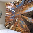 thumbnail image 2 of Tapiz de pared 3D con diseño de árbol, tela de poliéster, arte natural, para decoración de pared norte, 2 of 9