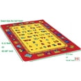 thumbnail image 3 of HR-Kids Rugs Letters/Numbers/Math Symbols-Boys/Girls411 X 611 Educational Play mat for School/Daycare/Nursery Non-Slip Carpet-Teachers ToolRed/Yellow, 3 of 5