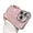 Pink, variant on Designed for iPhone Case,Glitter Love Heart Pearl Shell Pattern Electroplated Frame Camera Lens Protection Shockproof Protective Cover Phone Case (Pink,iPhone 12 Pro Max)