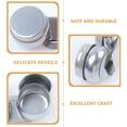 thumbnail image 2 of BESTONZON Stainless Steel Oil Palette Cup Large Mouth Double Dipper Palette Cup with Lid, 2 of 6