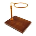 thumbnail image 2 of Fengbin Coffee Dripper Stand Adjustable Height Non Slip Compact Pour over Coffee Station Gold, 2 of 10