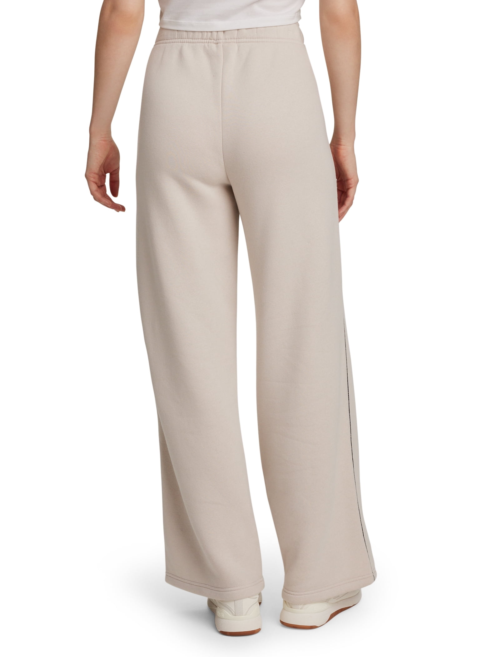 Reebok Women's Game Day Fleece Contrast Stitch Wide Leg Pant, Sizes XS-4X