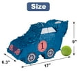 thumbnail image 4 of Car Piñata with Bat, 17 x 6.3 x 9'' 3D Mexican Race Car Piñata for Birthday Party Supplies, Exciting Party Games for Boy Girl Baby Shower Back to School Photo Booth Prop, 4 of 8