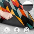 thumbnail image 3 of Salouo Geometric Cube Pattern Art for Car Floor Mat Set of 4–Car Carpet Mats - Car Mats with Anti-Slip Backing & Driver Heel Pad Universal Fit for Cars, Trucks, SUVs, and Vans, 3 of 6