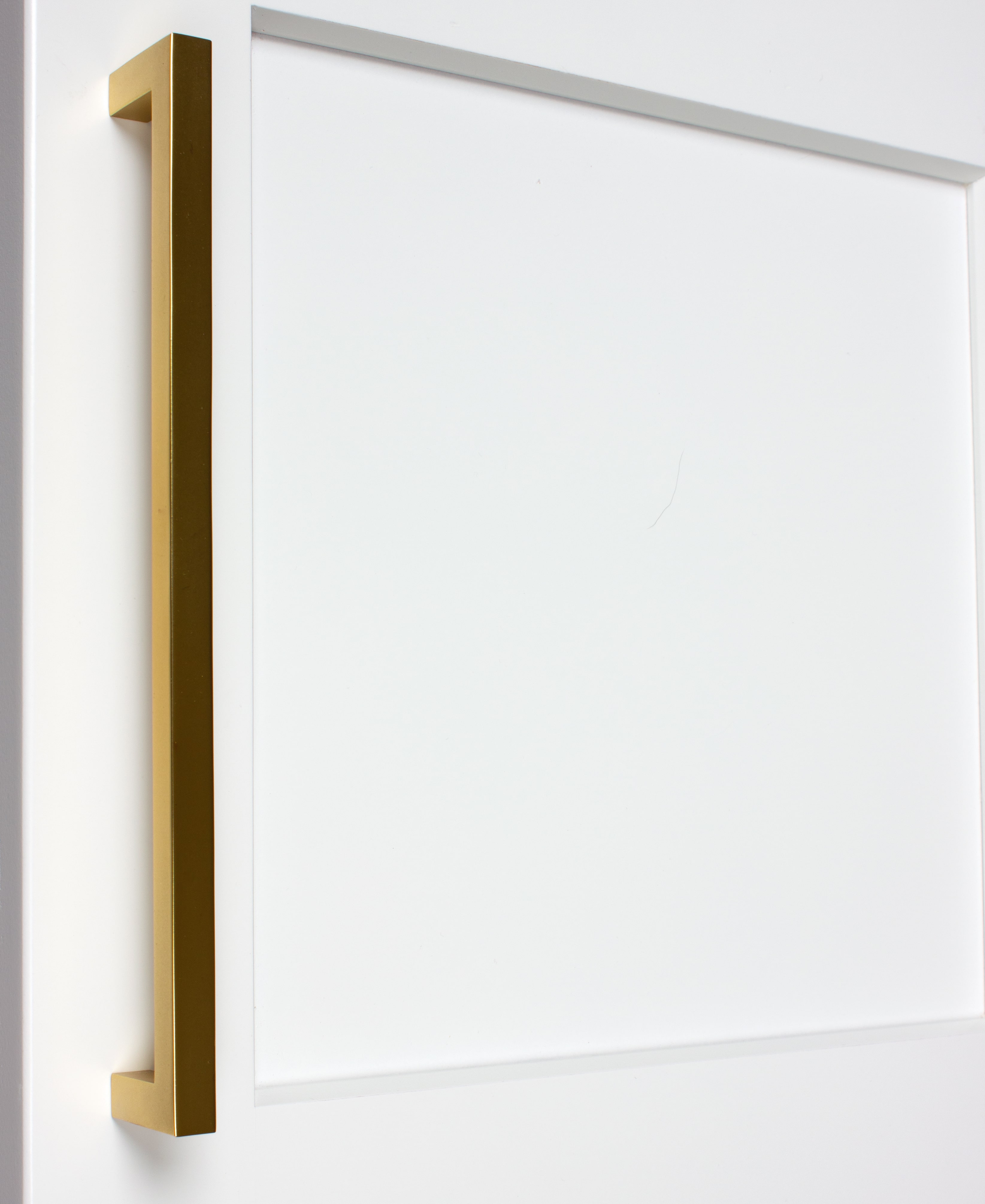 GlideRite 8-3/4 in. Center Solid Square Bar Cabinet Pulls, Brass Gold, Pack of 25 - image 2 of 3