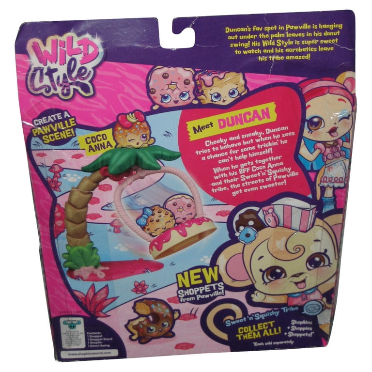 Moose Toys New Shopkin Toys Shopkins Wild Style Duncan Sweet Donut