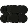 thumbnail image 3 of (3 pack) Super Sliders With Gorilla Glue Technology. 1 inch Round Black Rubber Gripper Pads.  16PC, 3 of 13