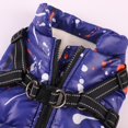 thumbnail image 7 of Pet Waterproof Clothes Thickening Autumn Winter Warm Dog Jacket Coat Sleeveless Vest Snowsuit, 7 of 7