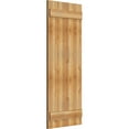 thumbnail image 2 of 21 1/2"W X 54"H Timbercraft Four 5 3/8" Boards Joined Board-N-Batten Shutters, Rough Sawn Western Red Cedar (Per Pair), 2 of 13