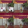 thumbnail image 4 of Peony Incense Cones - 20 Cone Incense - Dual Pack - Scented, 4 of 5