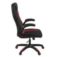 thumbnail image 4 of Aon Archeus Ergonomic Gaming Office Chair – High-Back Reclining PC Gaming Seat w/ Lumbar Support, Flip-Up Arms & Cushioned Foam – Racing-Style Gamer Chair – Black/Red, 4 of 7