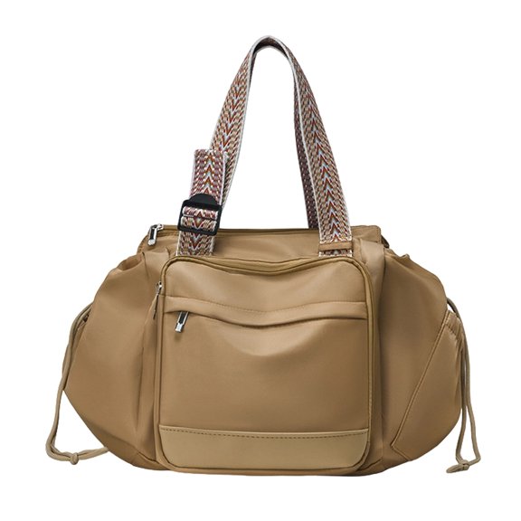 HOARBOEG Multifunctional Travel Organizer Tote Bag for Women, Large Capacity 3-in-1 Convertible Backpack Shoulder Bag & Crossbody Purse, Water-Resistant Laptop Handbag