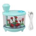 thumbnail image 1 of Micro Landscape Humidifier Fish Tank Modeling Ultra Sound USB Low Noise Essential Oil Aromatherapy Humidifier for Car Bedroom Study Room Green, 1 of 4