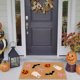 thumbnail image 4 of Halloween Imitation Coconuts Coir Floor Mat Porch Entrance No Slide Wear Counteractive Decorative Door Mat Dirt Counteractive No Slide Blanket, 4 of 6