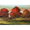 thumbnail image 2 of Pearce, Allison  14x11 White Modern Wood Framed Museum Art Print Titled - Trees in Motion, 2 of 4