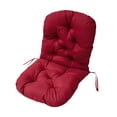 thumbnail image 2 of Cojín para silla mecedora, cojín para silla de jardín al aire libre, cómoda sala de estar interior, cojín para Patio , cojín para asiento rojo, 2 of 8