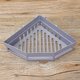 thumbnail image 1 of 2pcs Triangle Bathroom Storage Racks Adhesive No Drilling Washstand Organizer For Washroom Toilet Dorm Kitchen, 1 of 4