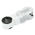 thumbnail image 2 of 45X Magnifying Glass, Zoom LED Lighted Magnifying Glass, Lightweight Jewelry For Currency Detection Industry Geology Circuit Board, 2 of 8