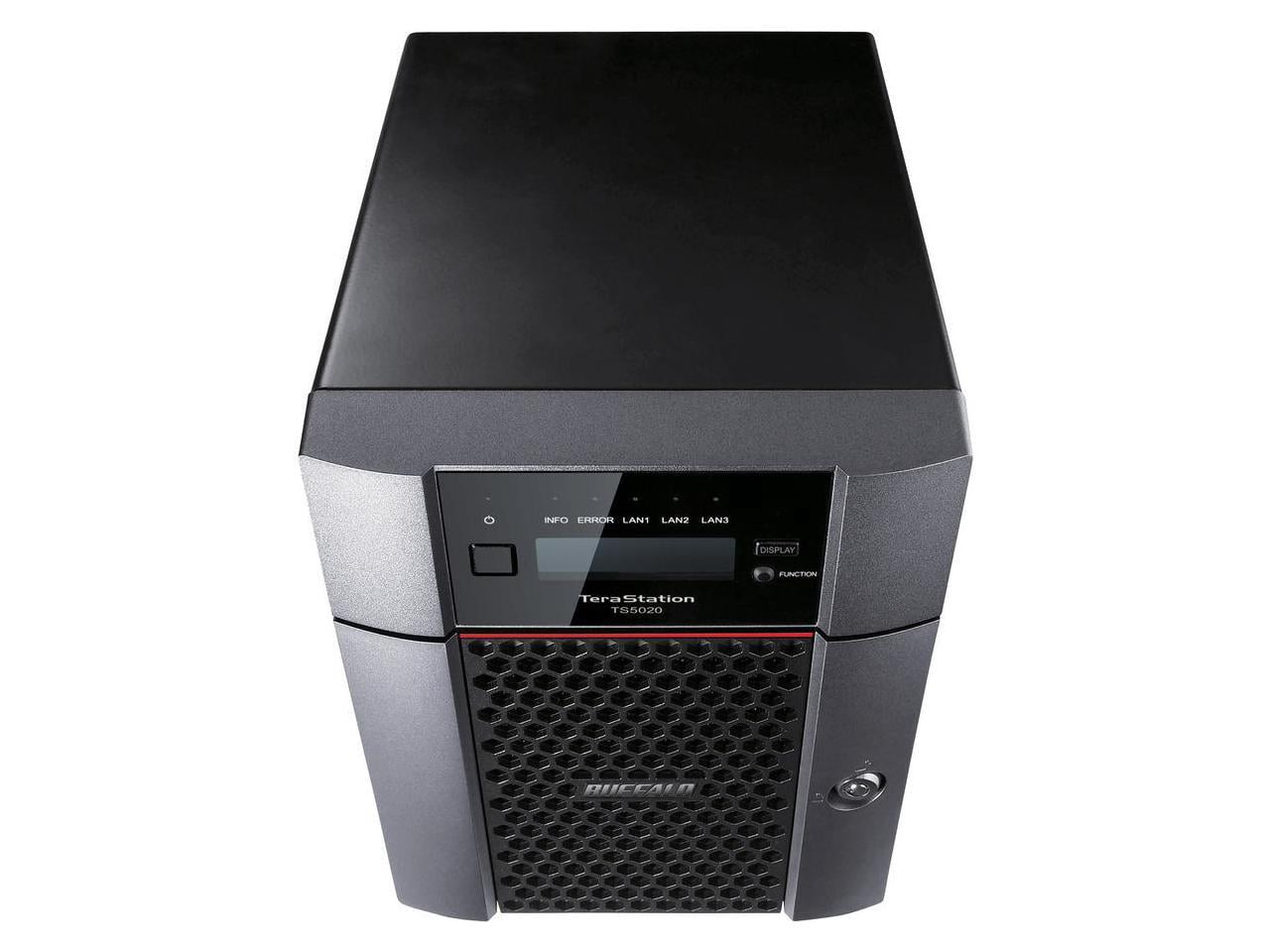 BUFFALO TeraStation 5420DN 4-Bay Secure Business Desktop NAS 24TB (2x12TB) w/ Hard Drives Included - Annapurna Labs Alpine Quad-core (4 Core) 2 GHz - 4 x HDD Supported - 2 x HDD Installed - 24 TB I...