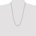 thumbnail image 5 of Auriga Fine Jewelry 925 Sterling Silver And Vermeil 2.5 mm Diamond-cut Rope Chain Necklace for Men 26", 5 of 6