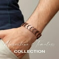 thumbnail image 2 of Ngardk Copper Magnetic Bracelet for Men, 3X Strength 99.99% Solid Copper Bracelets, 2 of 2