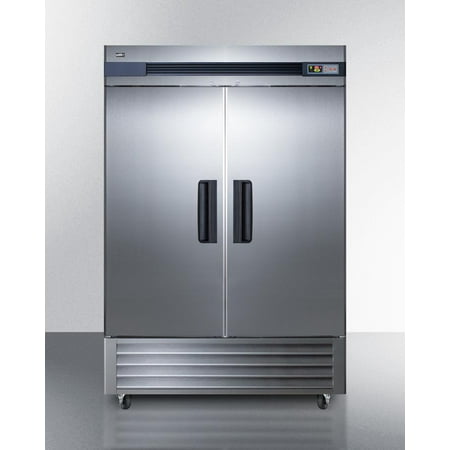 Summit Appliance SCFF497 49 cu. ft. Reach-in All Freezer  Stainless Steel