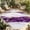 Purple, variant on Marble Blue Outdoor Rug for Patio/Deck/Porch, Non-Slip Large Area Rug 5 x 8 Ft, Gold Foil Ceramic Style Cracks Scratches Indoor Outdoor Rugs Washable Area Rugs, Reversible Camping Rug Carpet Runner