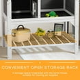 thumbnail image 5 of Haverchair Wooden Tortoise Habitat with Shelf Storage and Adjustable Lamp Holder,Indoor Outdoor Reptile Cage Turtle Enclosure for Small Animals, 5 of 6