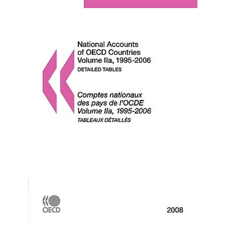 National Accounts Of Oecd Countries Detailed Tables 1995