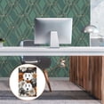 thumbnail image 6 of Yayeee Duplex Wall Plate 1-Gang 4.5"x2.7" Home Receptacle Light Switch Decorative Outlet Cover, Black Plaid Floral, 6 of 7