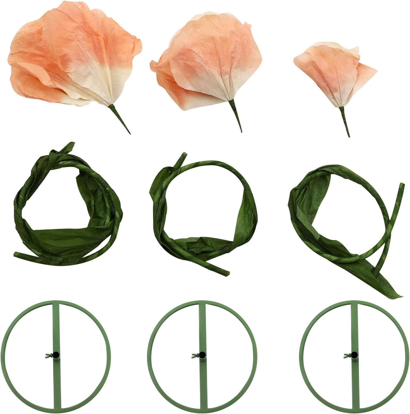 3Pcs Large Artificial Flower Decoration Giant Flowers for Decoration Wedding Reception Essential Decor for Wedding  Party Backdrop