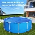 thumbnail image 2 of Thermal Solar Blanket For In-Ground Pools, Heavy Duty Solar Cover With Thousands Of Blue Bubble Sheets, Enhances Heat Retention For Warm Water All Year Round, Reliable And Long Lasting Pool Protection, 2 of 5