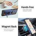 thumbnail image 6 of for Samsung A52 Case with Sliding Camera Cover Heavy Duty Protective Galaxy A52 Case with Card Holder Magnetic Rotate Ring Kickstand Phone Case for Samsung A52 5G/4G(Blue), 6 of 13