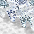 thumbnail image 5 of Car Seat Cover Baby - Retro ice blue snowflakes Breathable Infant Car Seat Cover for Baby Carseat, Lightweight Comfort Baby Essentials Must Haves Newborn Stuff for Girl Boy, 5 of 7