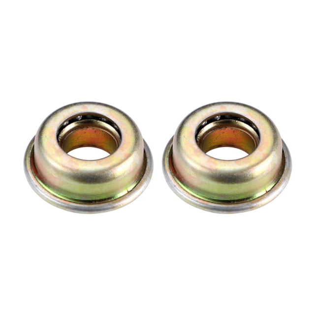 Rodamientos de horquilla de silla de ruedas 2pcs Reemplace directamente las piezas de reparación de bajo ruido amarillo
