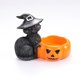 thumbnail image 5 of Decoraciones de Halloween, adornos de Halloween, regalos de Halloween, velas festivas, candelabros, adornos decorativos, artesanías de resina negra europea y fantasma, artesanía de gato negro fantasma, 5 of 6
