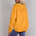 thumbnail image 5 of Dwralegc Fleece Lined Hoodie Women Thick Zip Up Sherpa Lined Hoodie Thermal Long Sleeve Clothing Hooded Winter Hoodies with Pockets Yellow M, 5 of 5