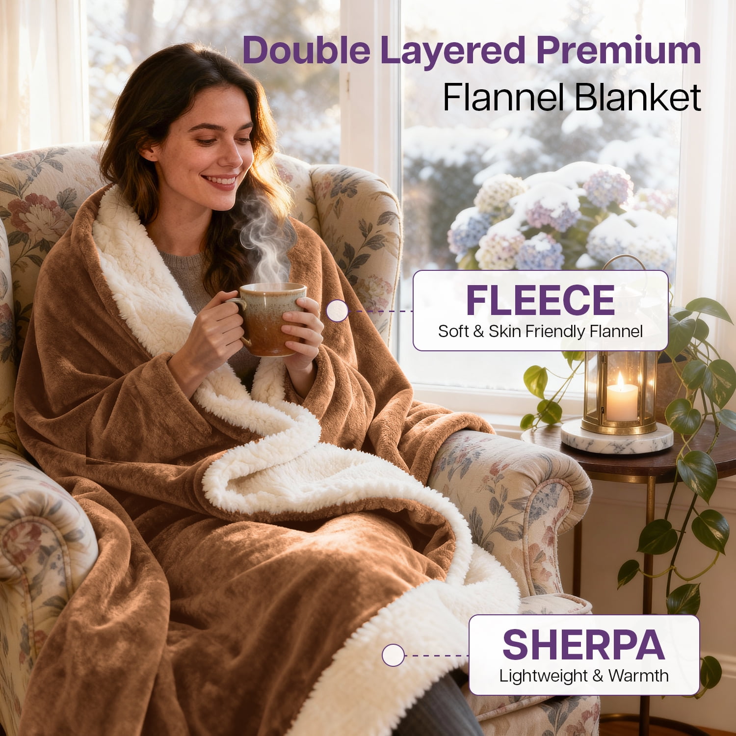 IR Imperial Rooms Wholesale Sherpa Fleece Blankets 10-Packs Warm & Soft Plush Washable Lightweight Cozy for Charity & Gift Coffee Throw Size
