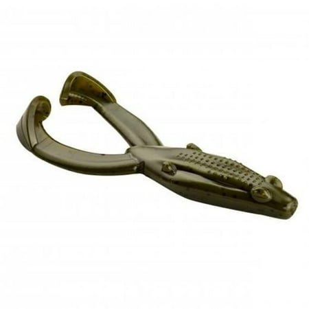 Yum Tip Toad Green & Pumpkin Fishing Lure