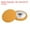 Yellow, variant on Unique Bargains 10pcs 40L Fabric Cloth Covered Button 25mm Round Metal Shank Sewing Buttons for Suits Dress Blouses, Red